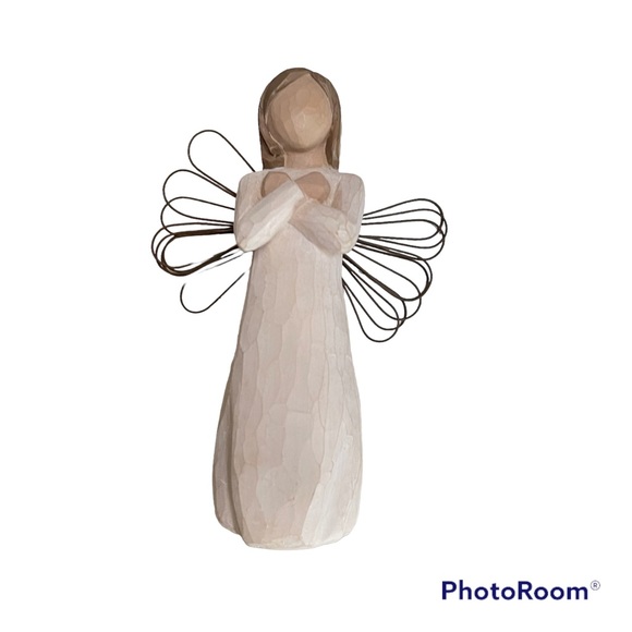 Willow Tree Sign For Love " I Love You" Vintage Figurine In Box - Picture 1 of 9